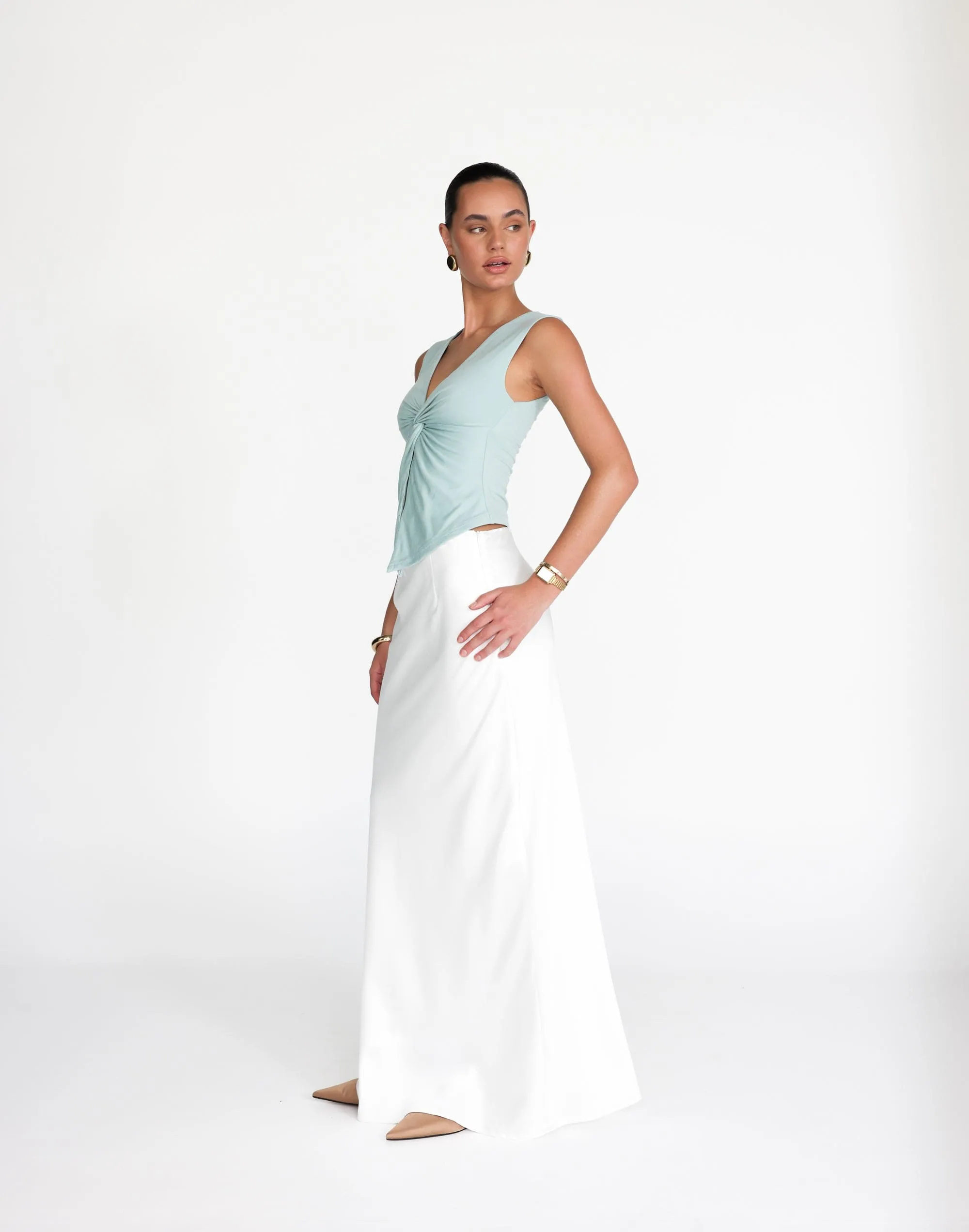 Althea Top (Azure) sold by Charcoal Clothing product image thumbnail 4