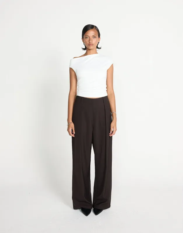 Dolly Top (White) sold by Charcoal Clothing