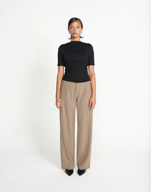 Caprice Top (Black) sold by Charcoal Clothing