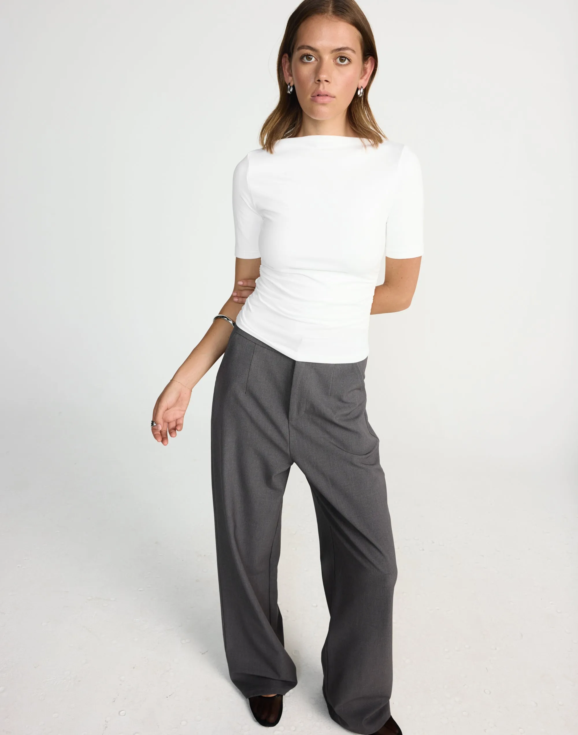 Caprice Top (White) sold by Charcoal Clothing product image thumbnail 2