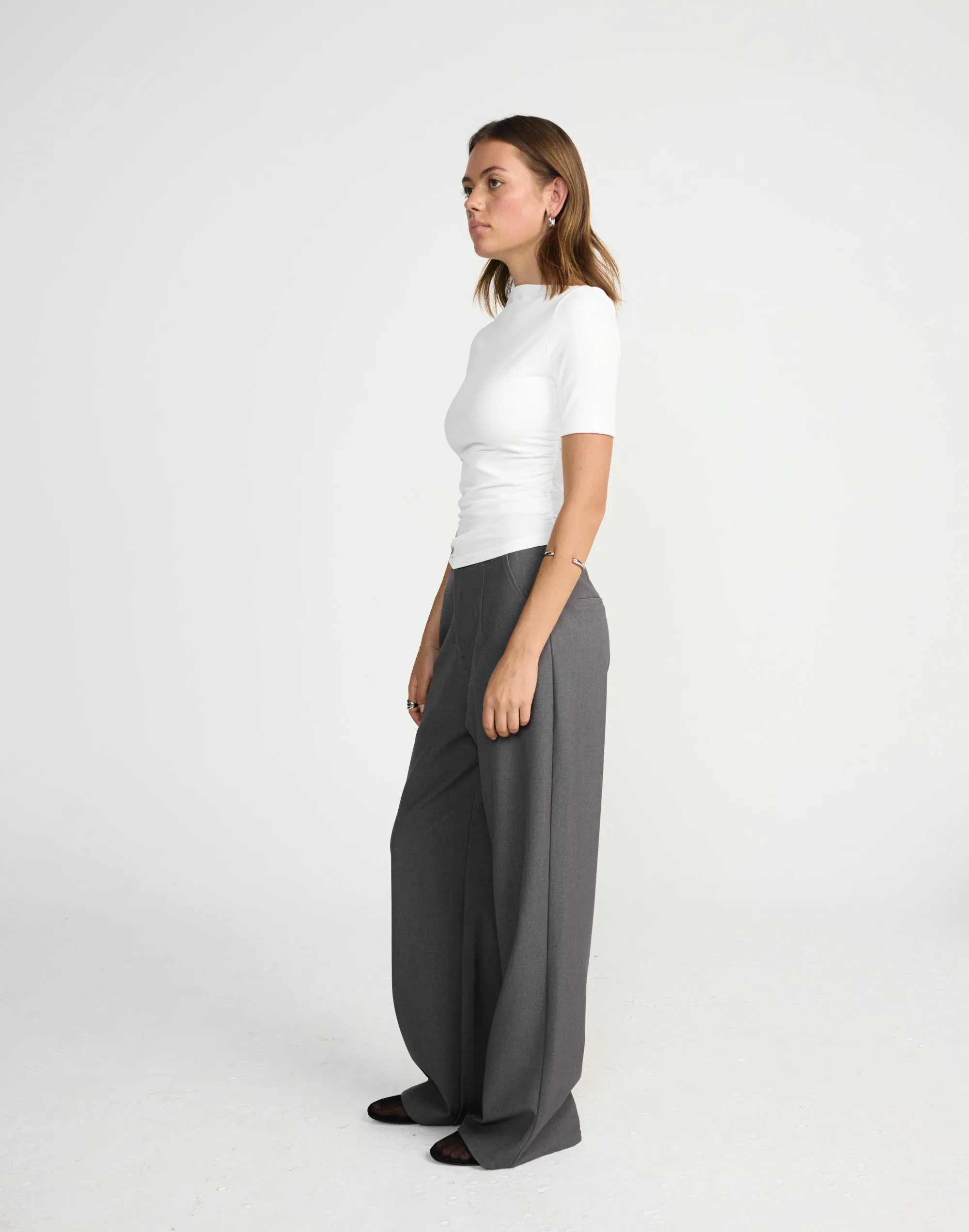 Caprice Top (White) sold by Charcoal Clothing product image thumbnail 5