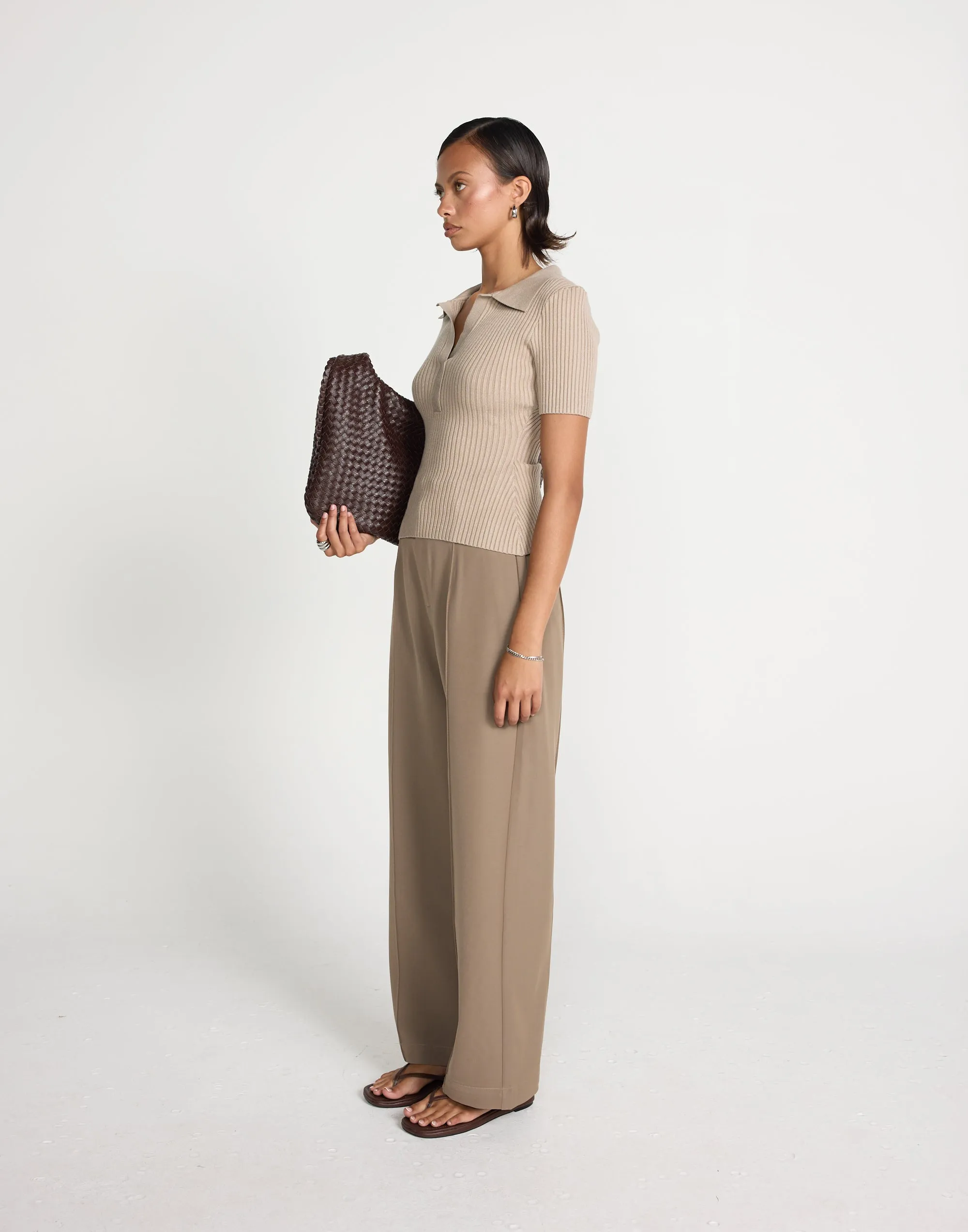 Michiko Top (Mocha) sold by Charcoal Clothing product image thumbnail 5
