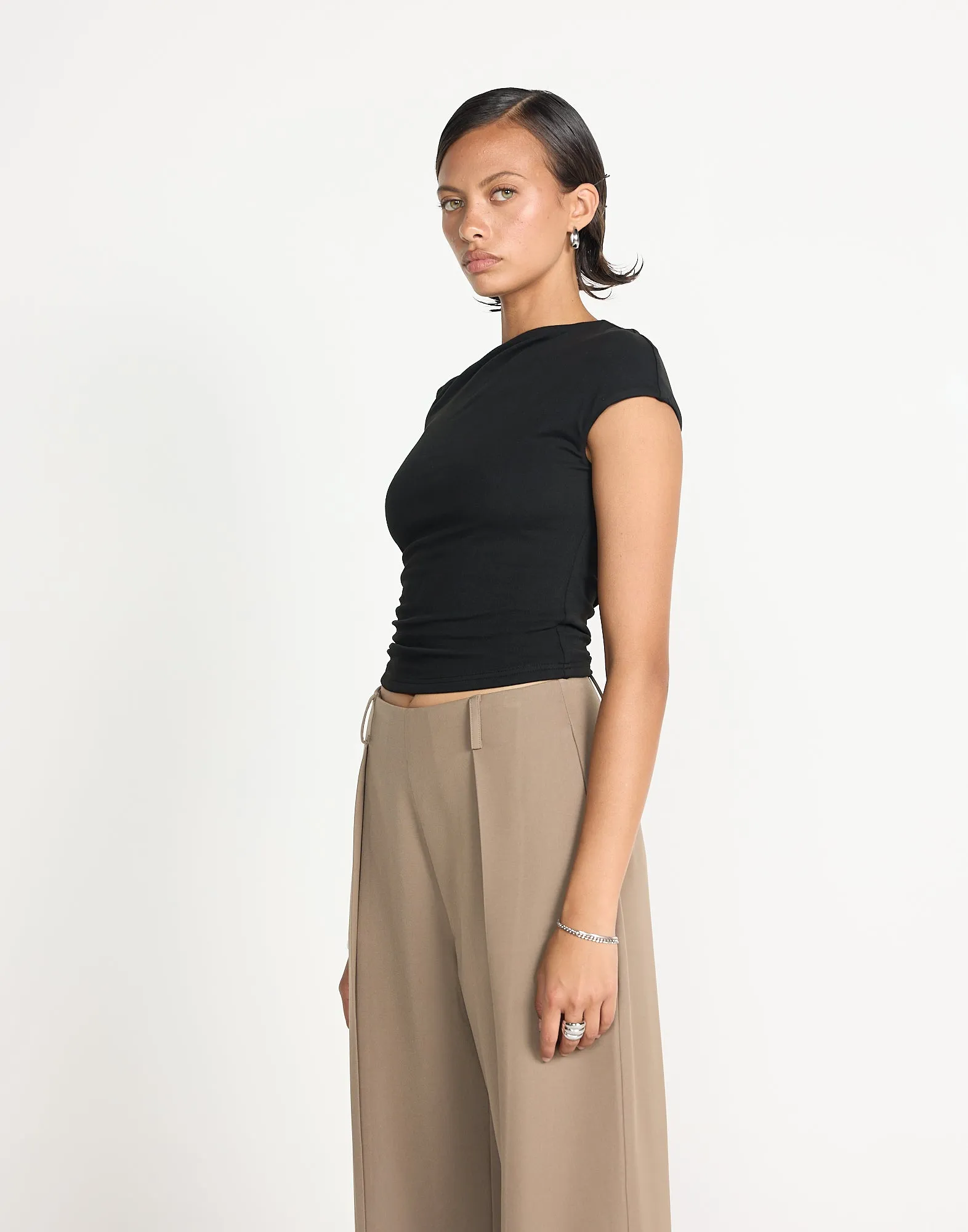 Dolly Top (Black) sold by Charcoal Clothing product image thumbnail 3