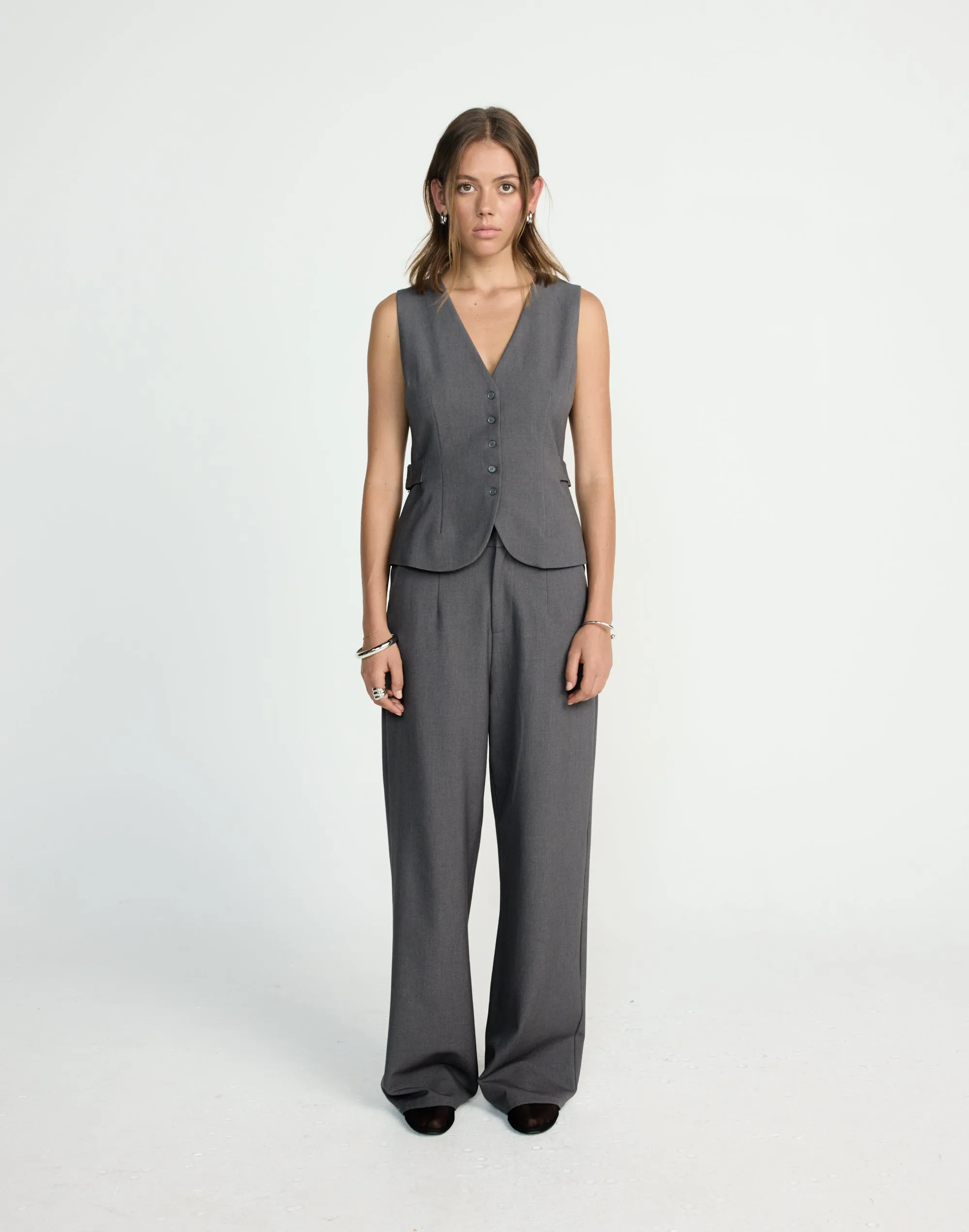 Yori Pants (Textured Slate) sold by Charcoal Clothing product image thumbnail 2