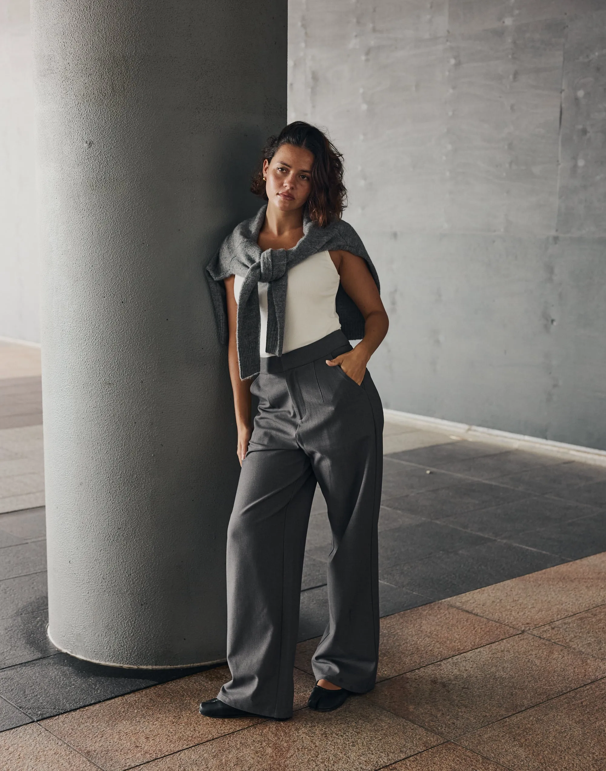 Yori Pants (Textured Slate) sold by Charcoal Clothing product image thumbnail 4