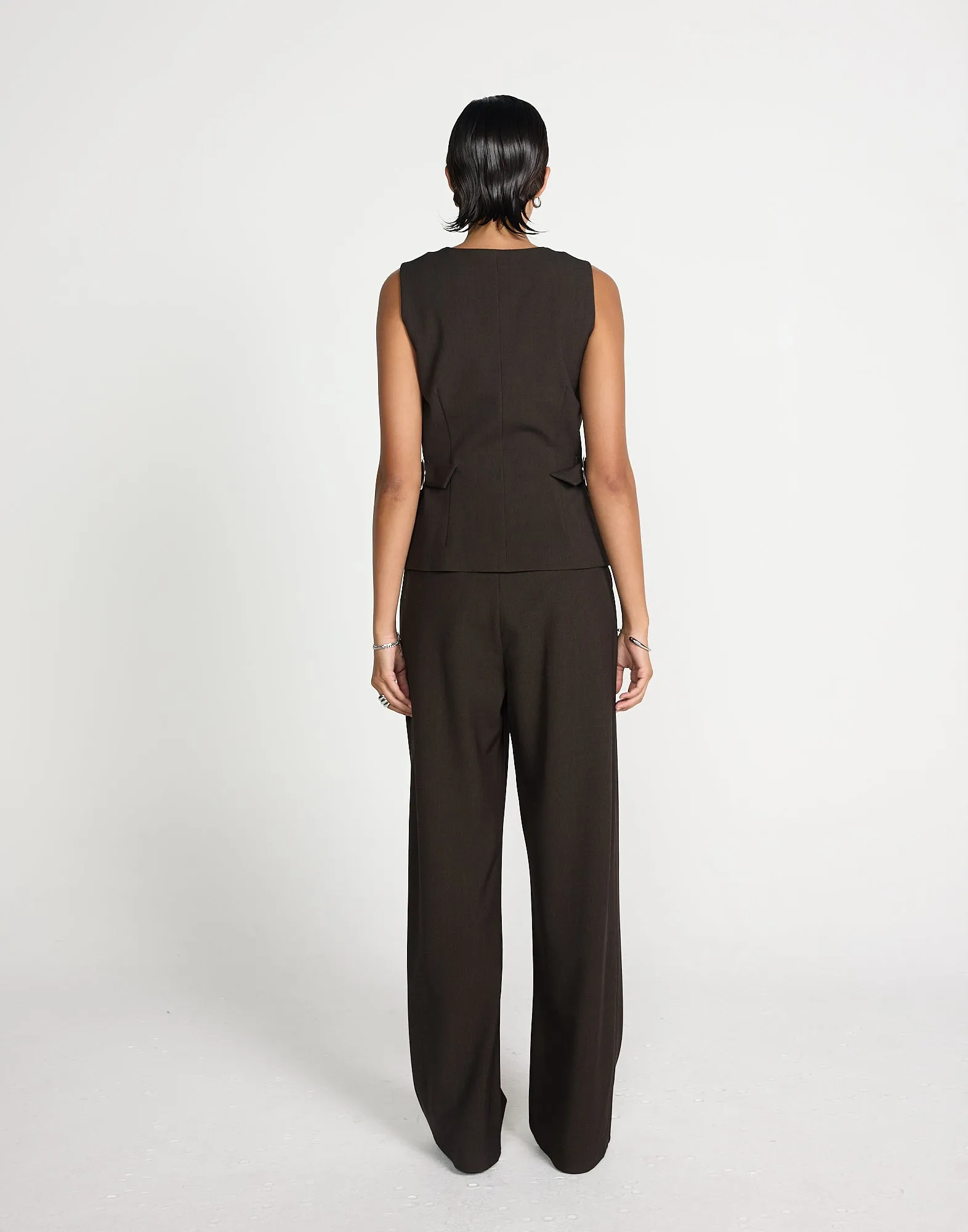 Yori Top (Chocolate) sold by Charcoal Clothing product image thumbnail 3