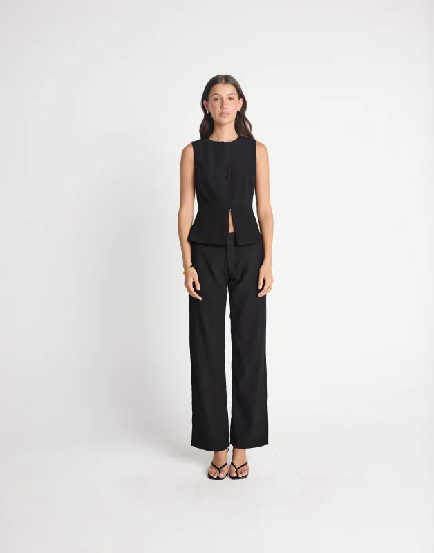 Everest Top (Black) sold by Charcoal Clothing