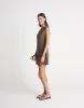 Chiti Mini Dress (Light Chocolate) sold by Charcoal Clothing