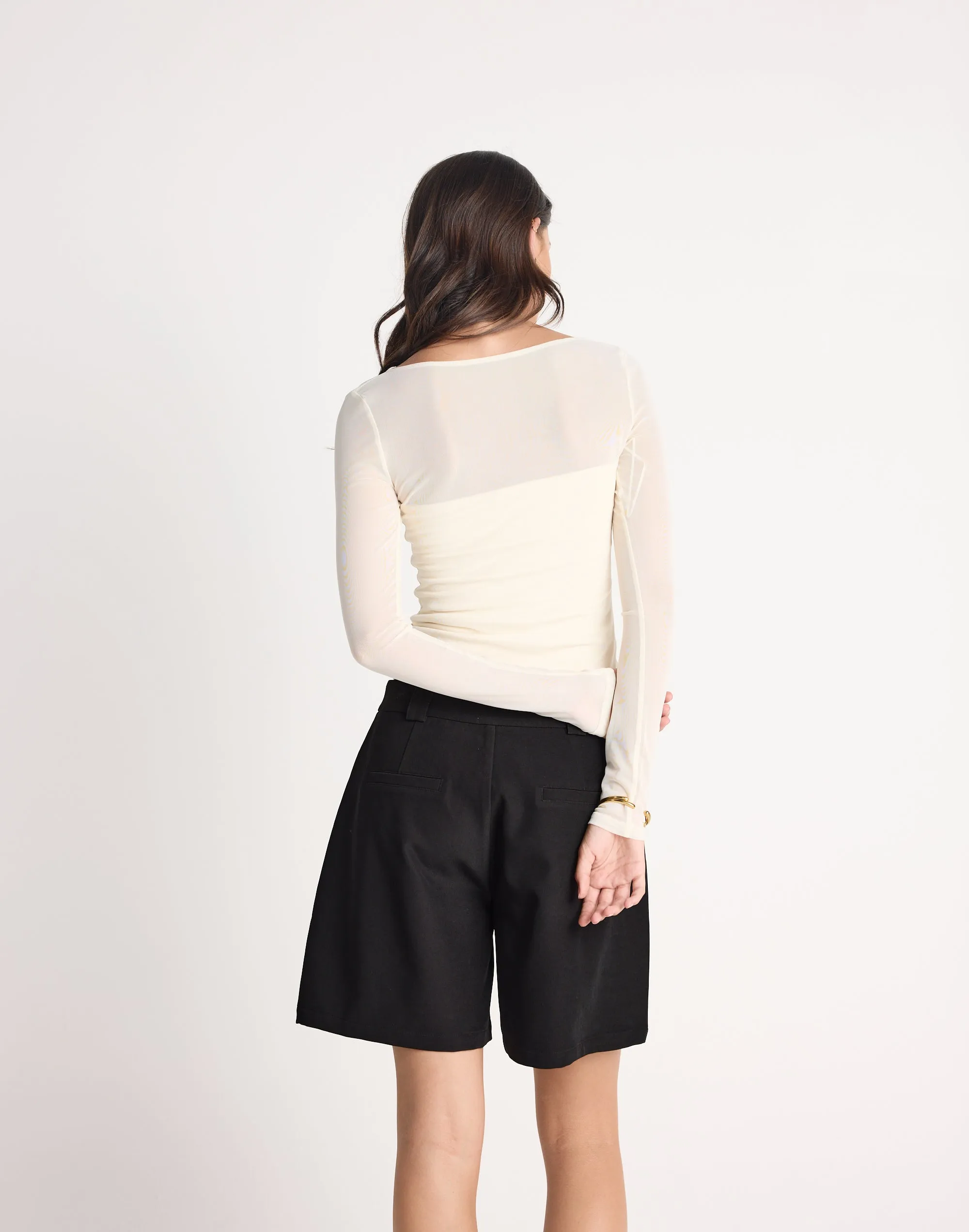 Keating Long Sleeve Top (Oat) sold by Charcoal Clothing product image thumbnail 3
