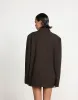 Clarke Blazer (Choc Texture) sold by Charcoal Clothing