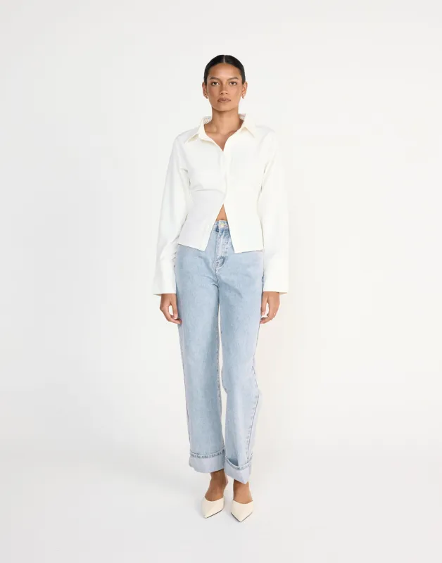 Alice Shirt (White) sold by Charcoal Clothing