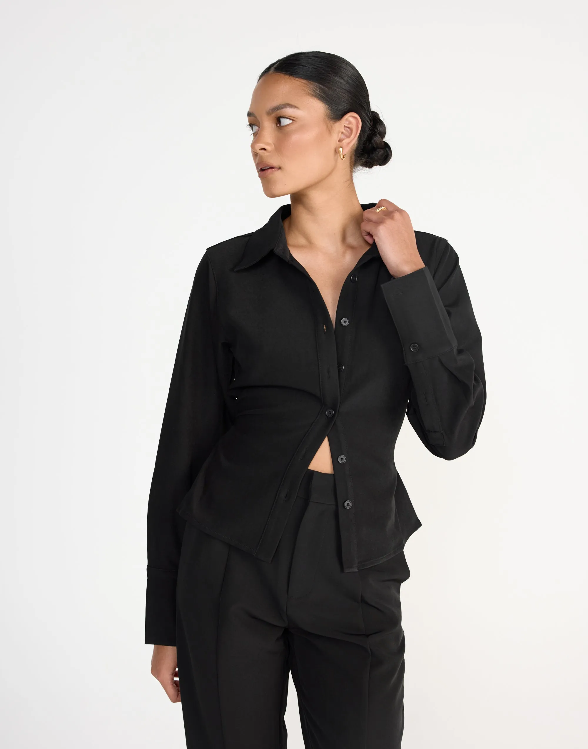 Alice Shirt (Black) sold by Charcoal Clothing