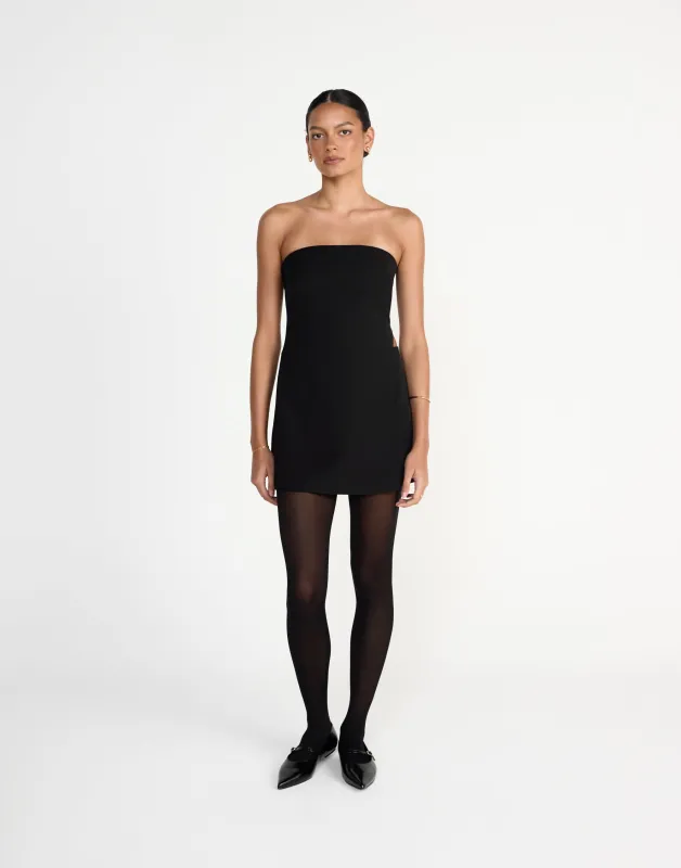 Gabby Mini Dress (Black) sold by Charcoal Clothing