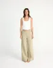 River Wide Leg Tracksuit Pants (Matcha) sold by Charcoal Clothing