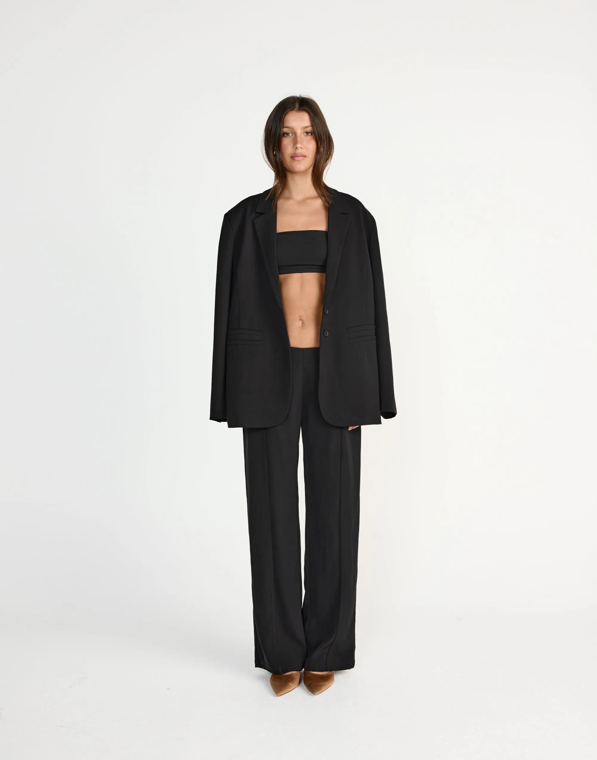 Maribel Bandeau Top (Black) sold by Charcoal Clothing product image thumbnail 2