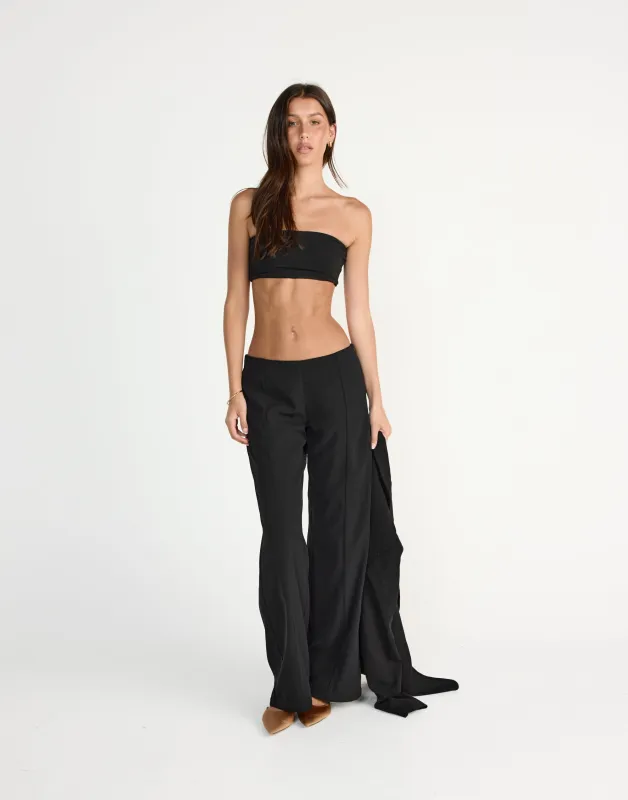 Maribel Bandeau Top (Black) sold by Charcoal Clothing