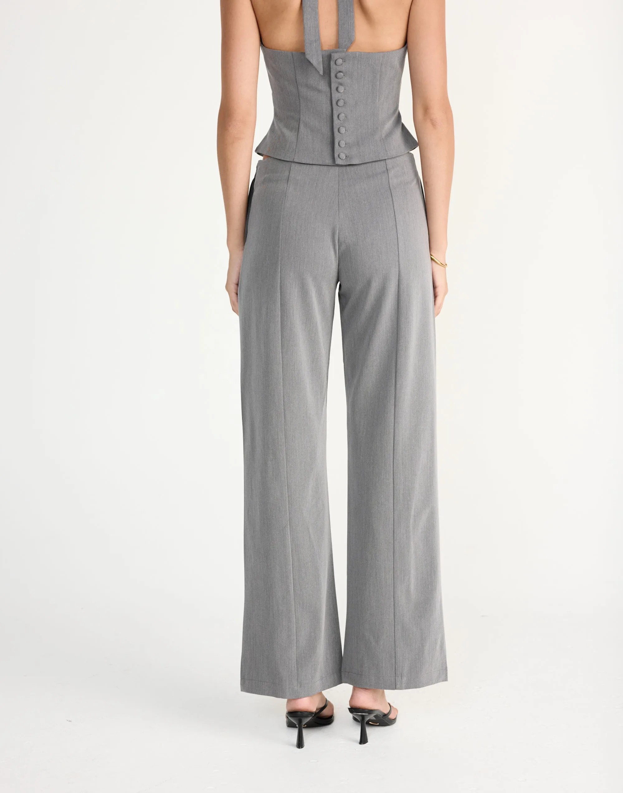 Kalla Pants (Grey) sold by Charcoal Clothing product image thumbnail 3