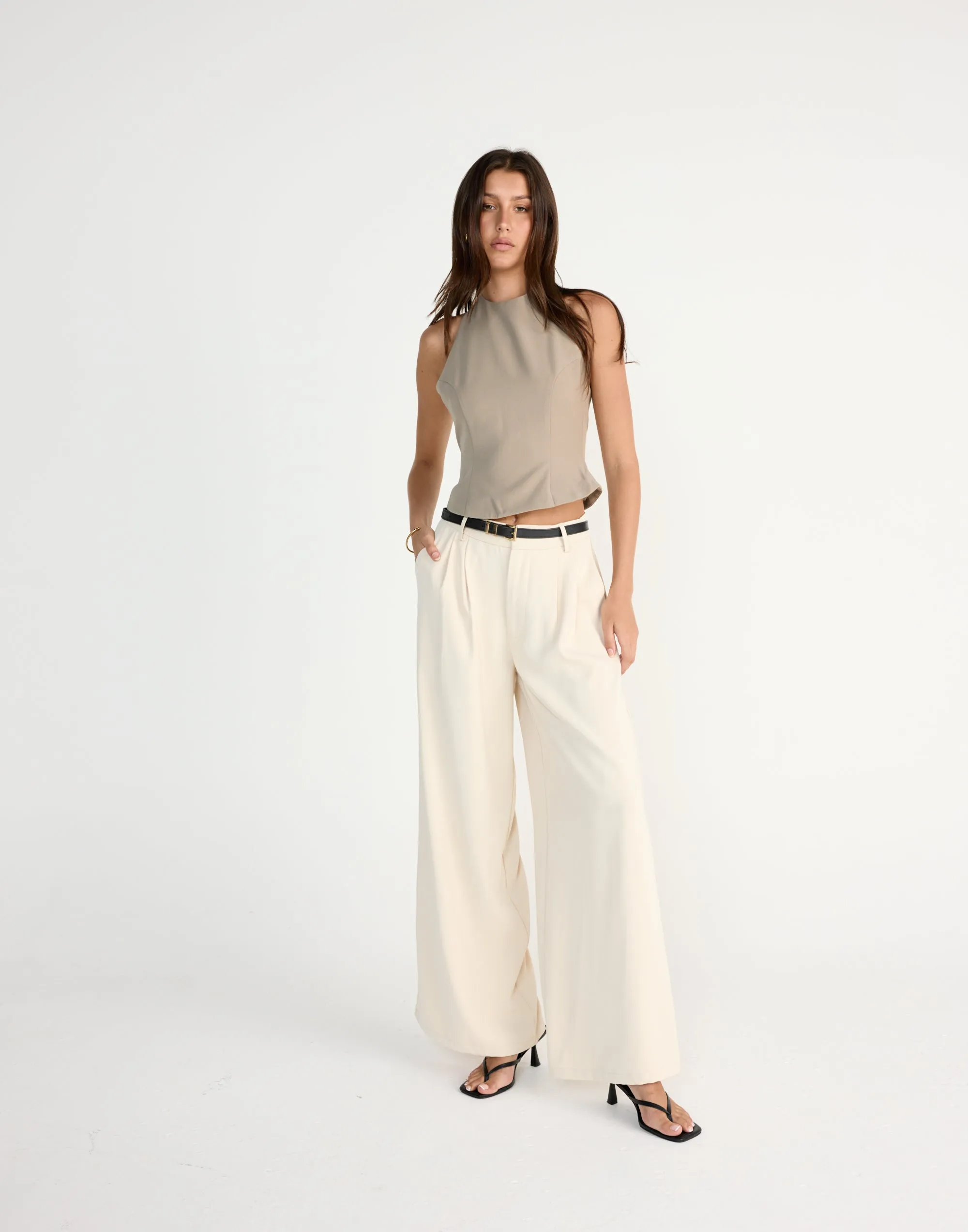 Kalla Top (Dusty Sage) sold by Charcoal Clothing product image thumbnail 5