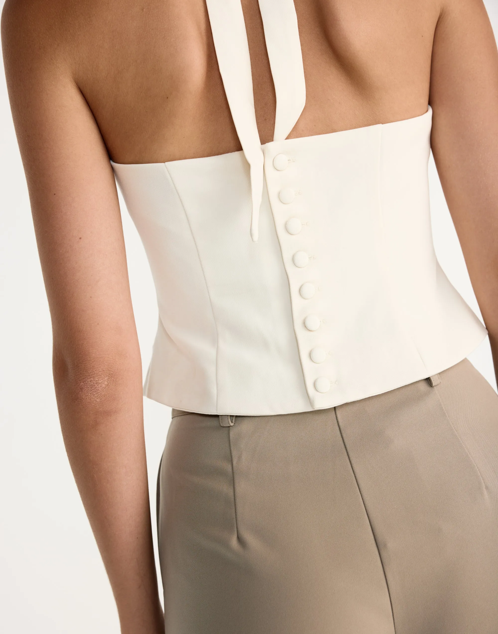 Kalla Top (Oat) sold by Charcoal Clothing product image thumbnail 2