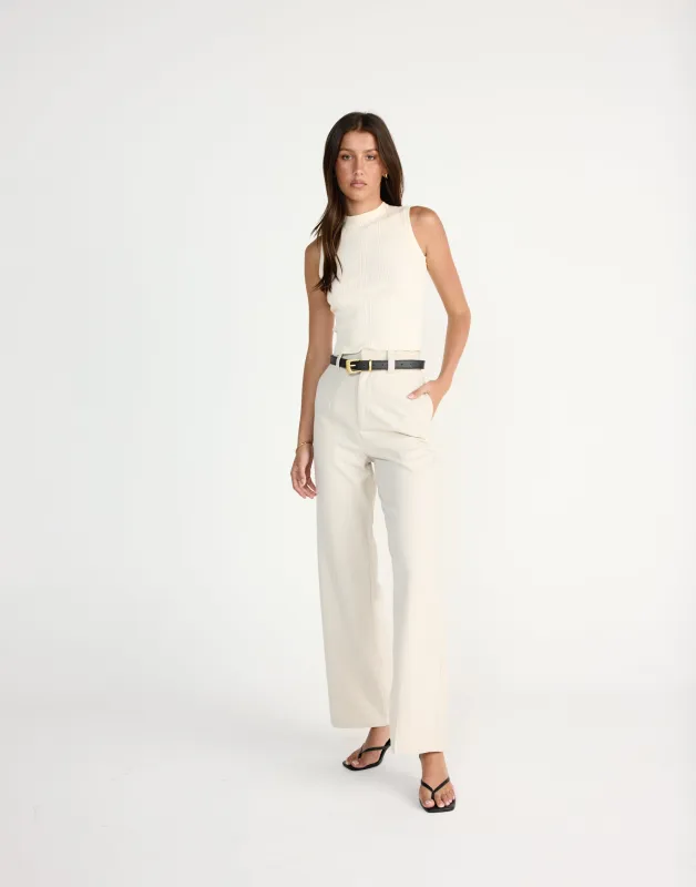 Robin Top (Oat) sold by Charcoal Clothing