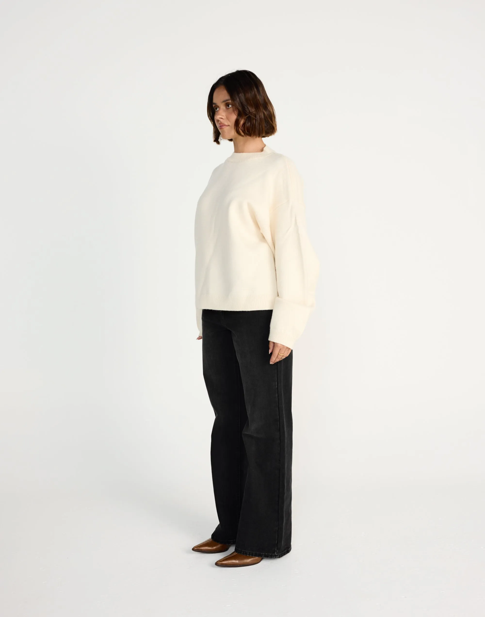 Reece Jumper (Oat) sold by Charcoal Clothing product image thumbnail 4