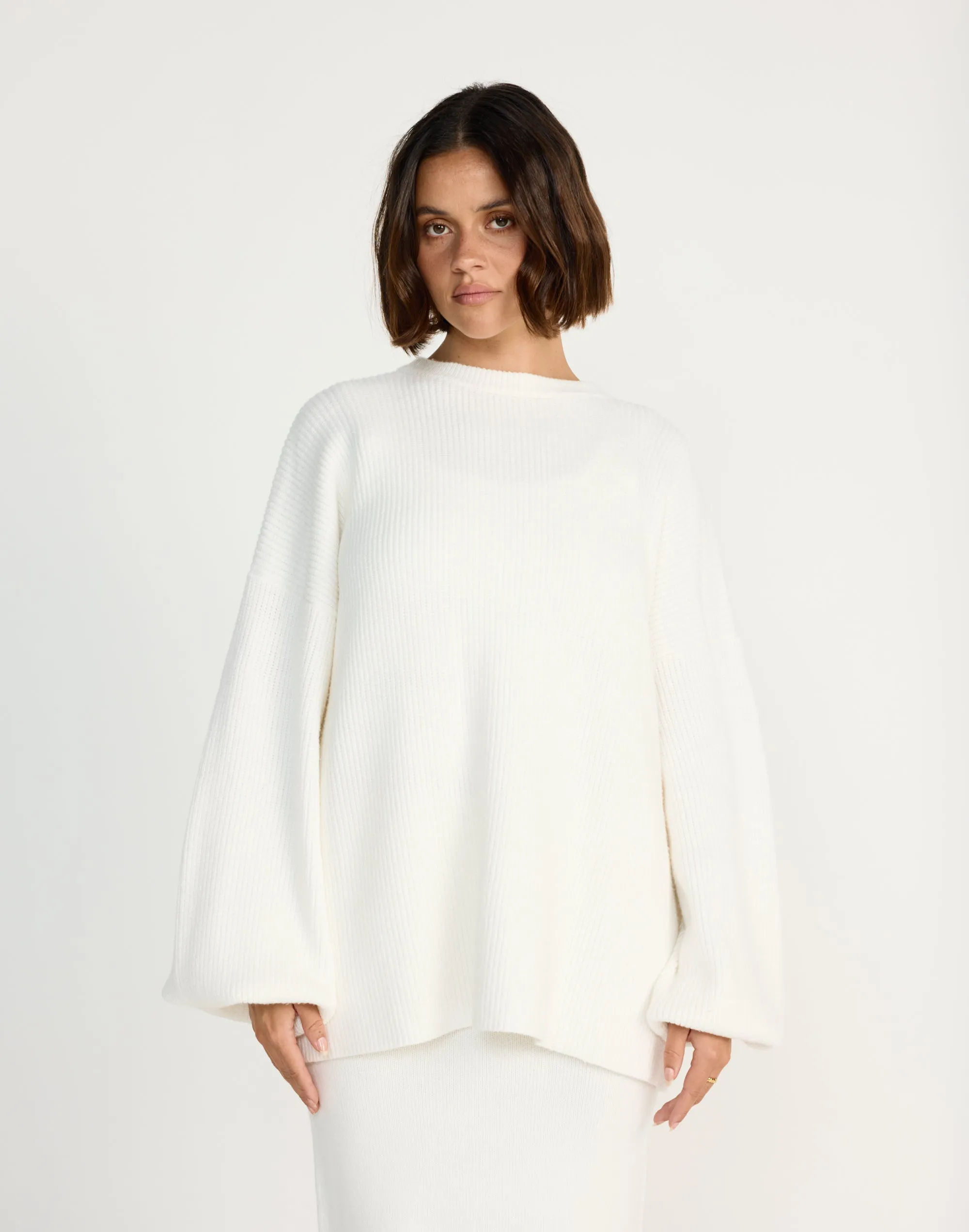 Zac Jumper (Off White) sold by Charcoal Clothing