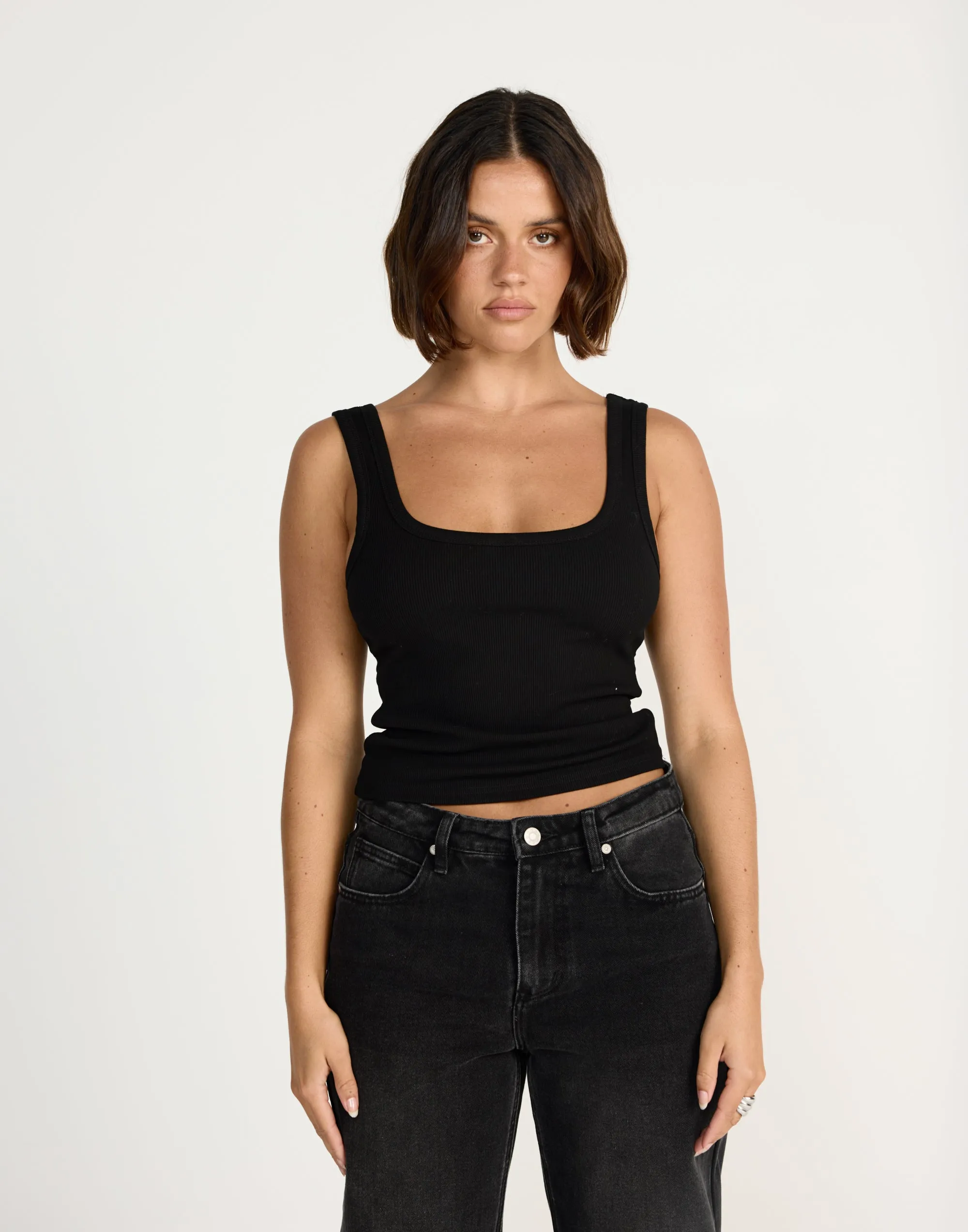 Jayden Tank (Black) sold by Charcoal Clothing product image thumbnail 5