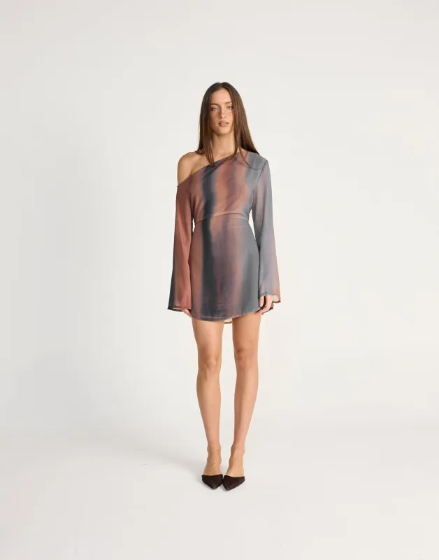 Hunter Mini Dress (Bittersweet) sold by Charcoal Clothing