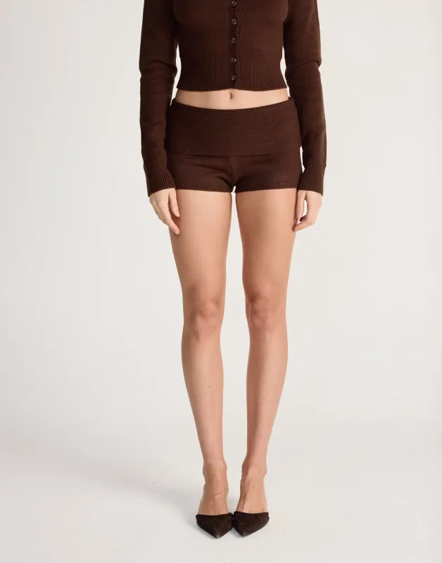 Fireside Shorts (Chocolate) sold by Charcoal Clothing