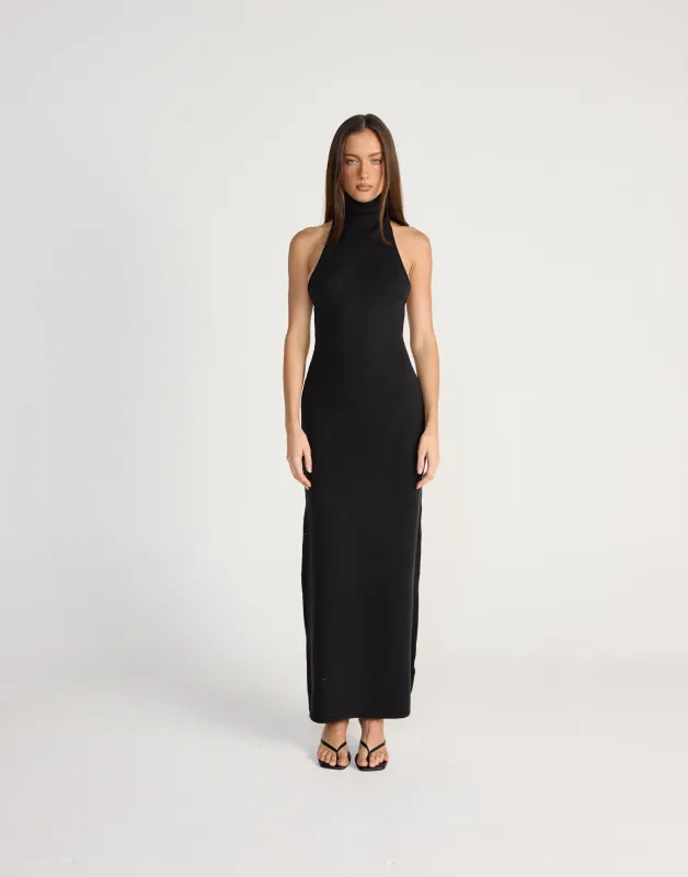 Ninette Maxi Dress (Black) sold by Charcoal Clothing