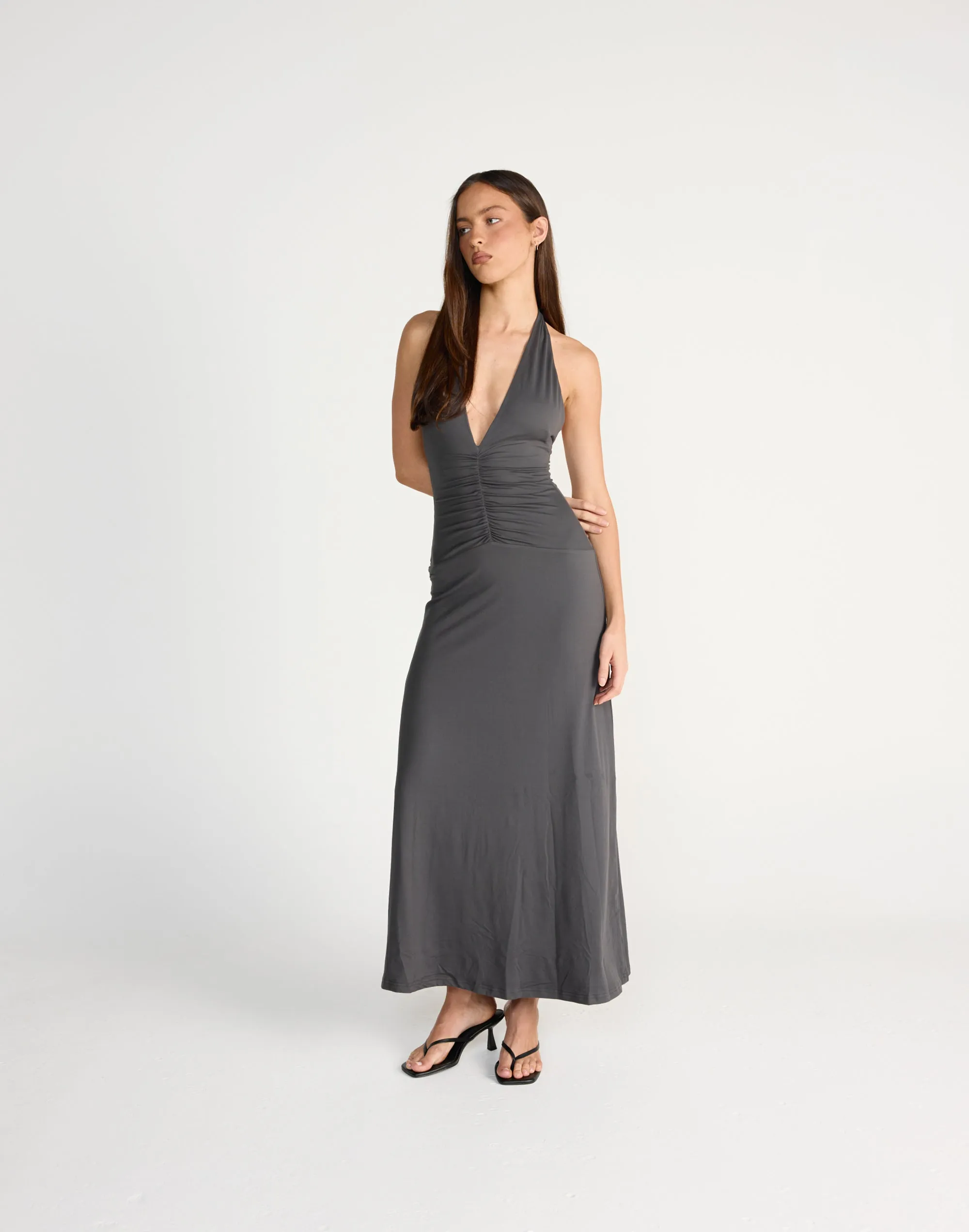 Araminta Maxi Dress (Slate) sold by Charcoal Clothing product image thumbnail 5