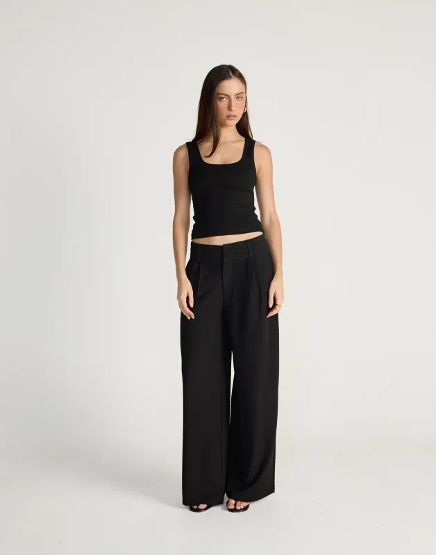 Aster Pants (Black) sold by Charcoal Clothing