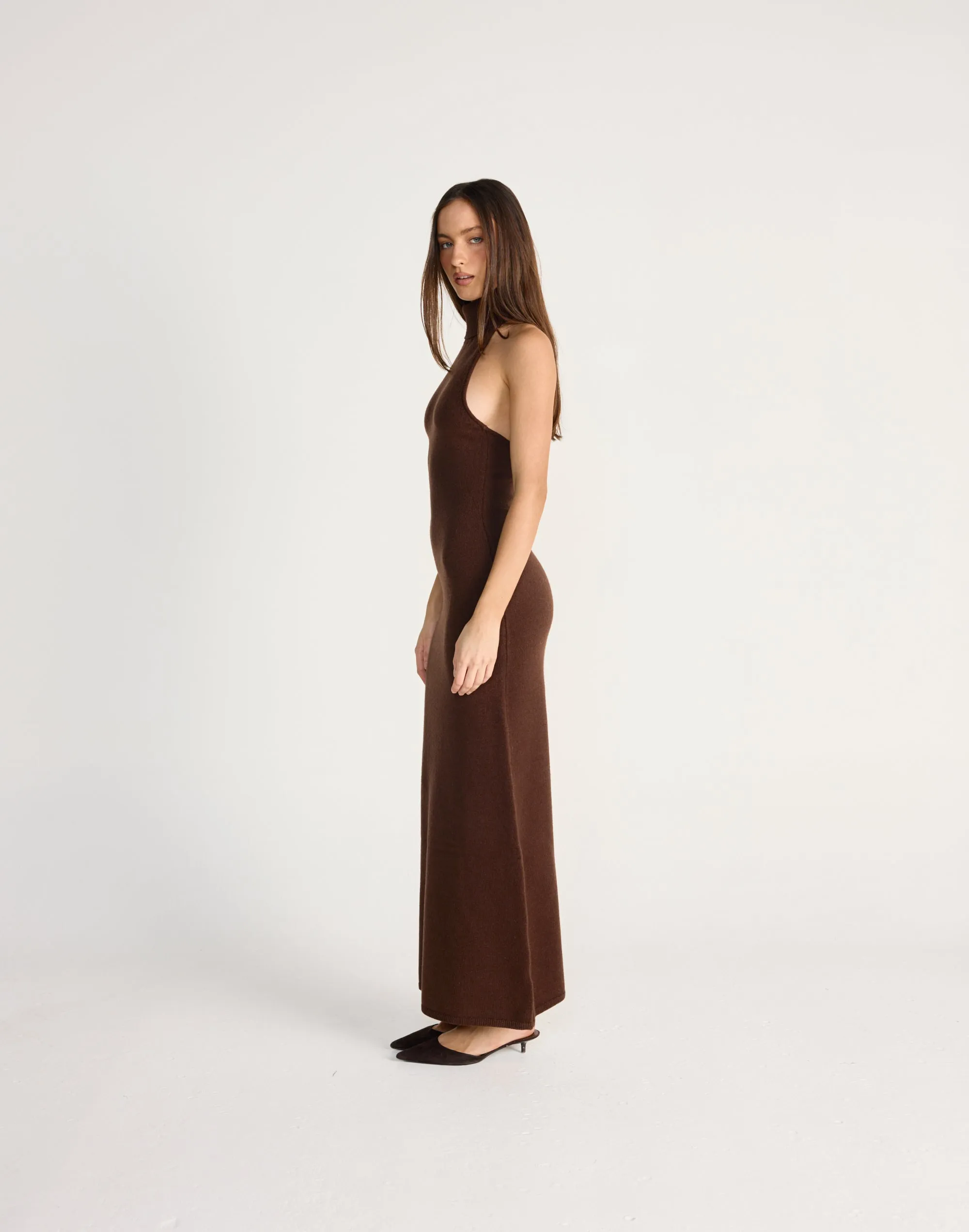 Ninette Maxi Dress (Chocolate) sold by Charcoal Clothing product image thumbnail 5