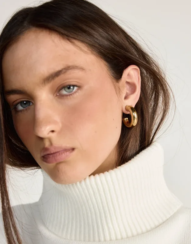 Esmara Earrings (Gold) sold by Charcoal Clothing