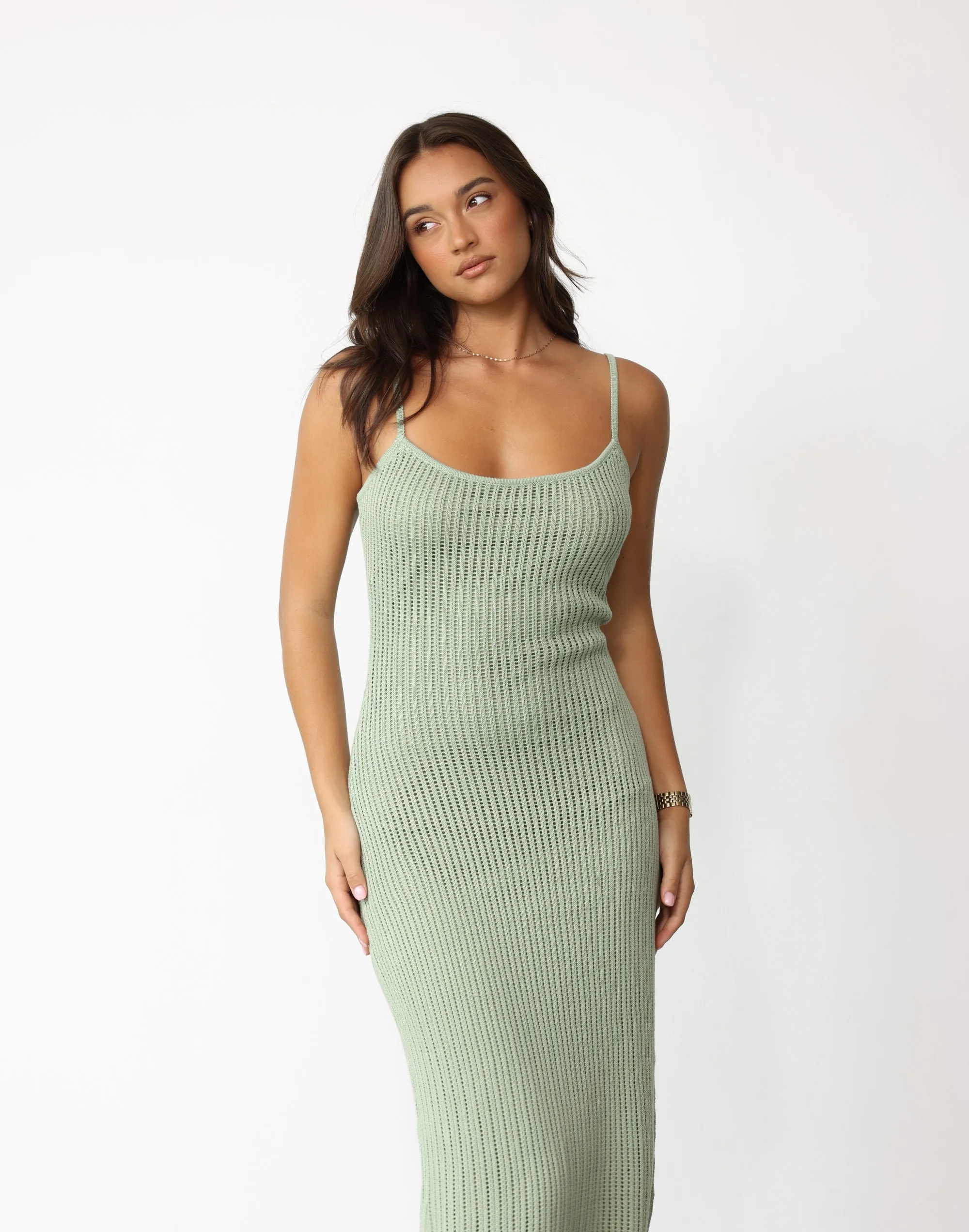Clair Maxi Dress (Sage) sold by Charcoal Clothing product image thumbnail 3