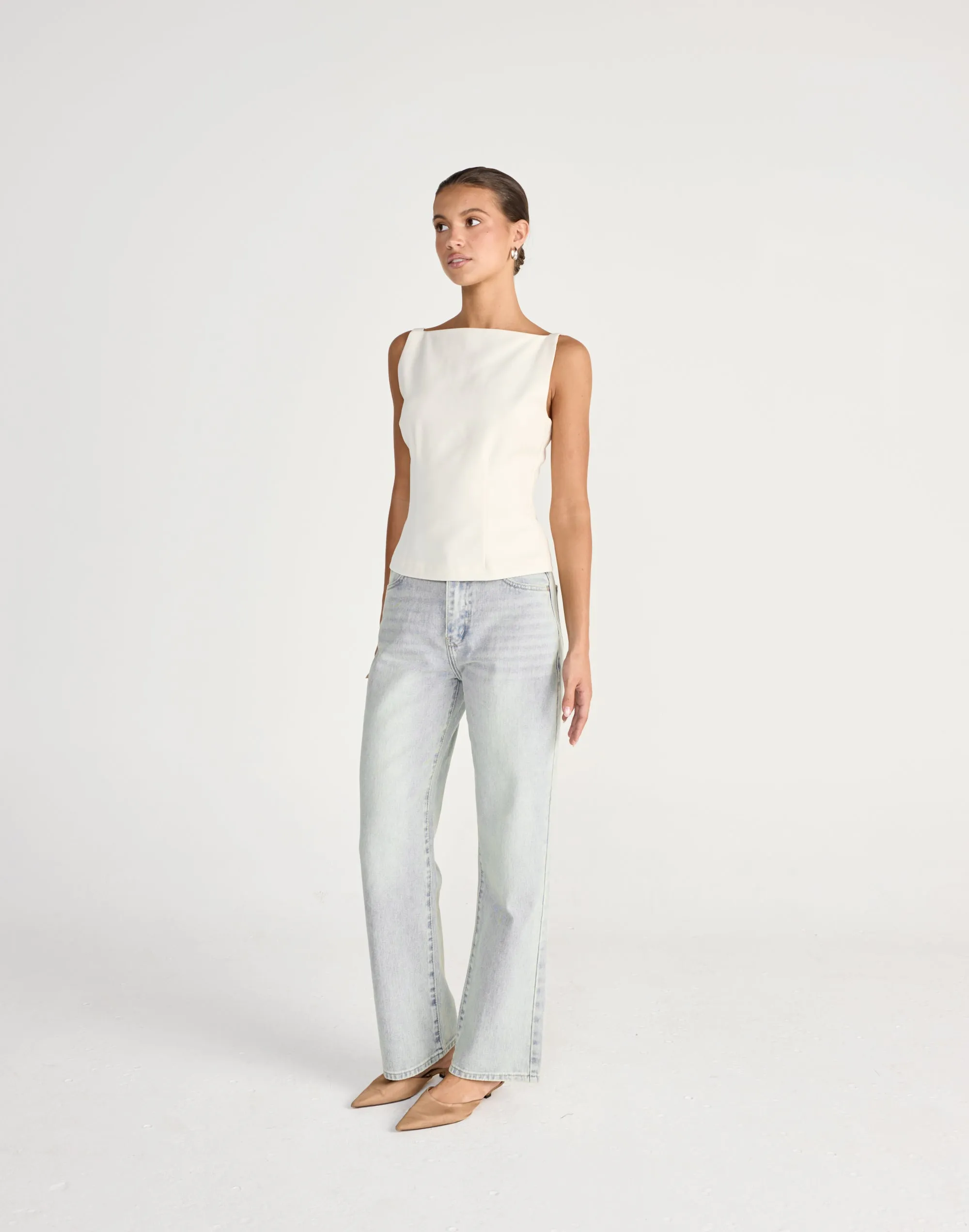 Tanner Top (Oat) sold by Charcoal Clothing product image thumbnail 5
