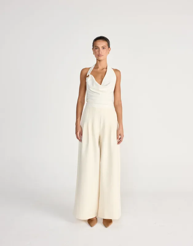 Theda Top (Cream) sold by Charcoal Clothing