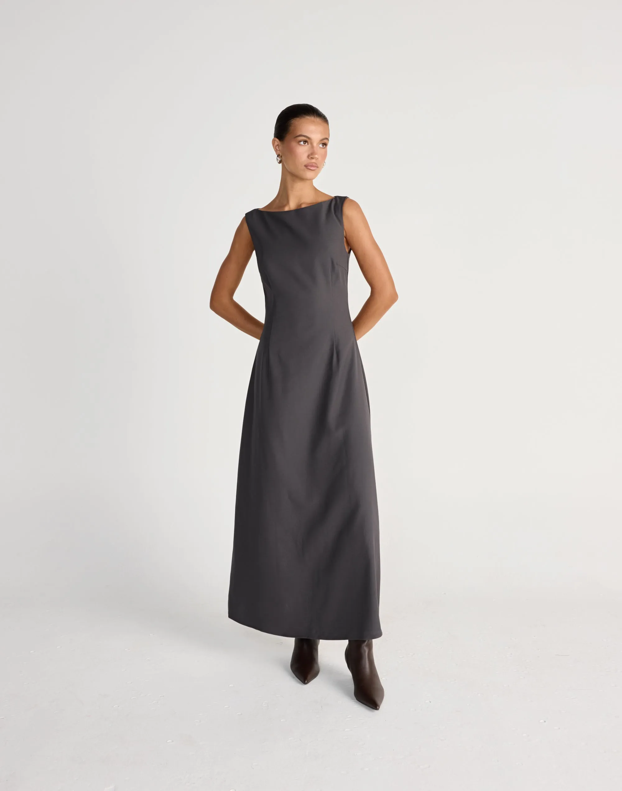 Aisling Maxi Dress (Slate) sold by Charcoal Clothing product image thumbnail 5