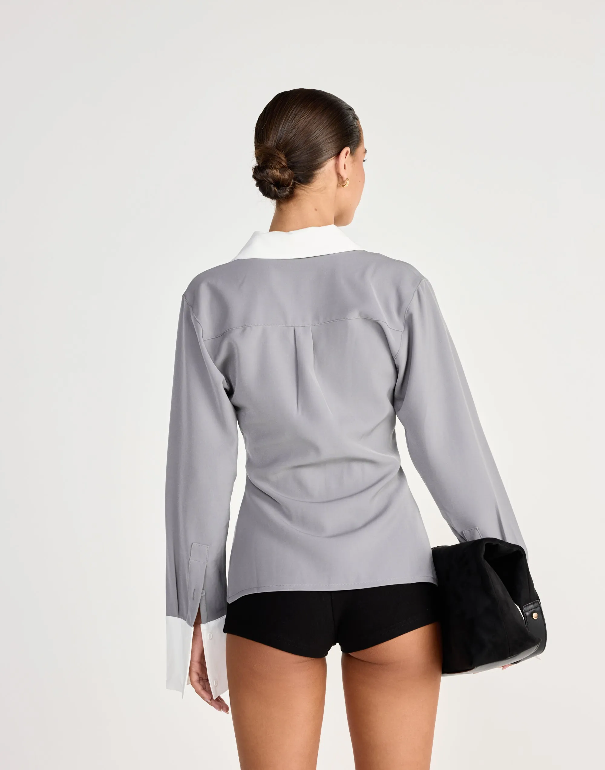 Geneva Top (Cloudy) sold by Charcoal Clothing product image thumbnail 2