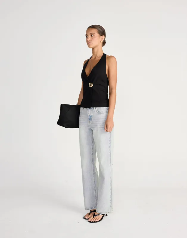 Junia Top (Black) sold by Charcoal Clothing