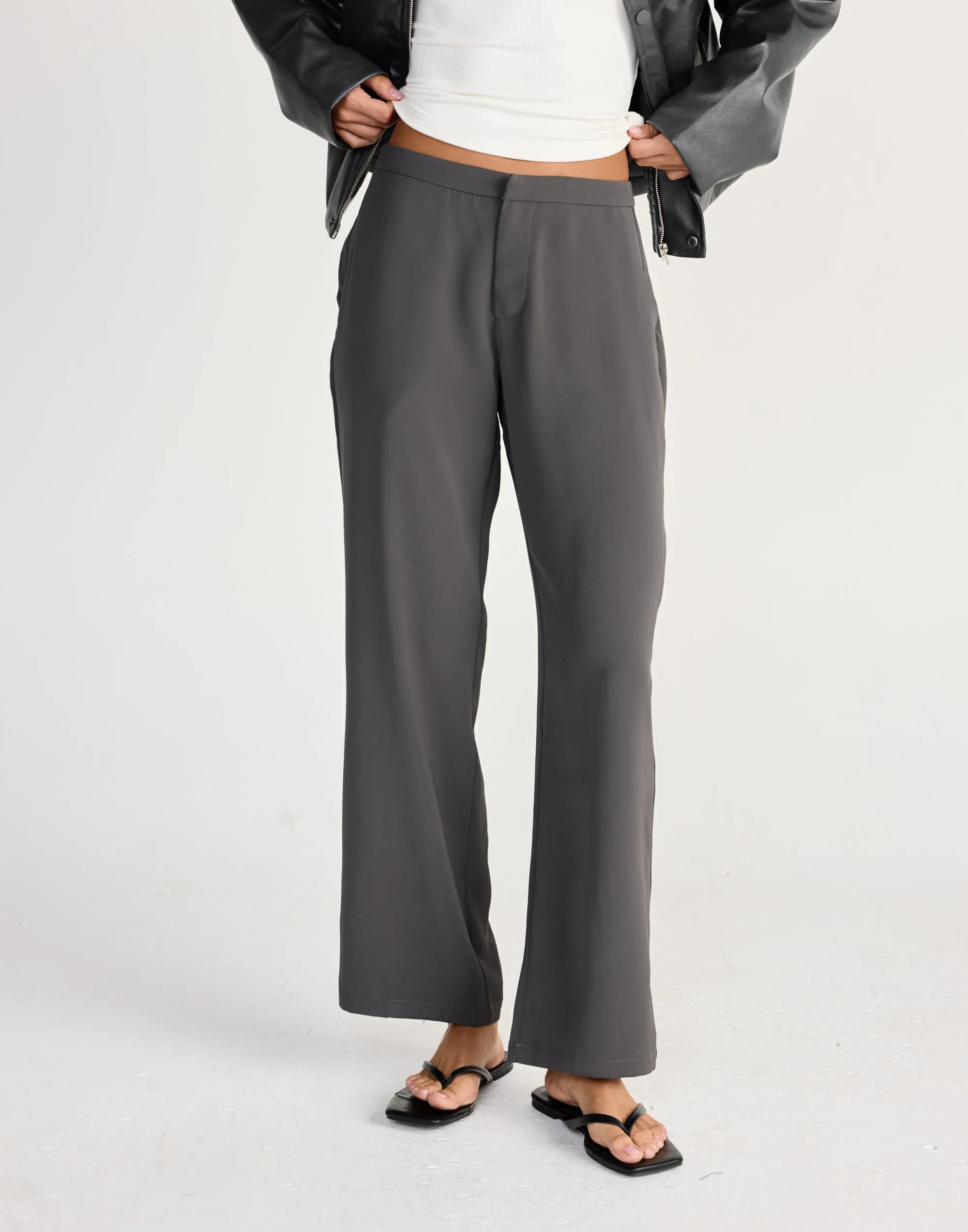 Elara Pants - Petite (Slate) sold by Charcoal Clothing product image thumbnail 5