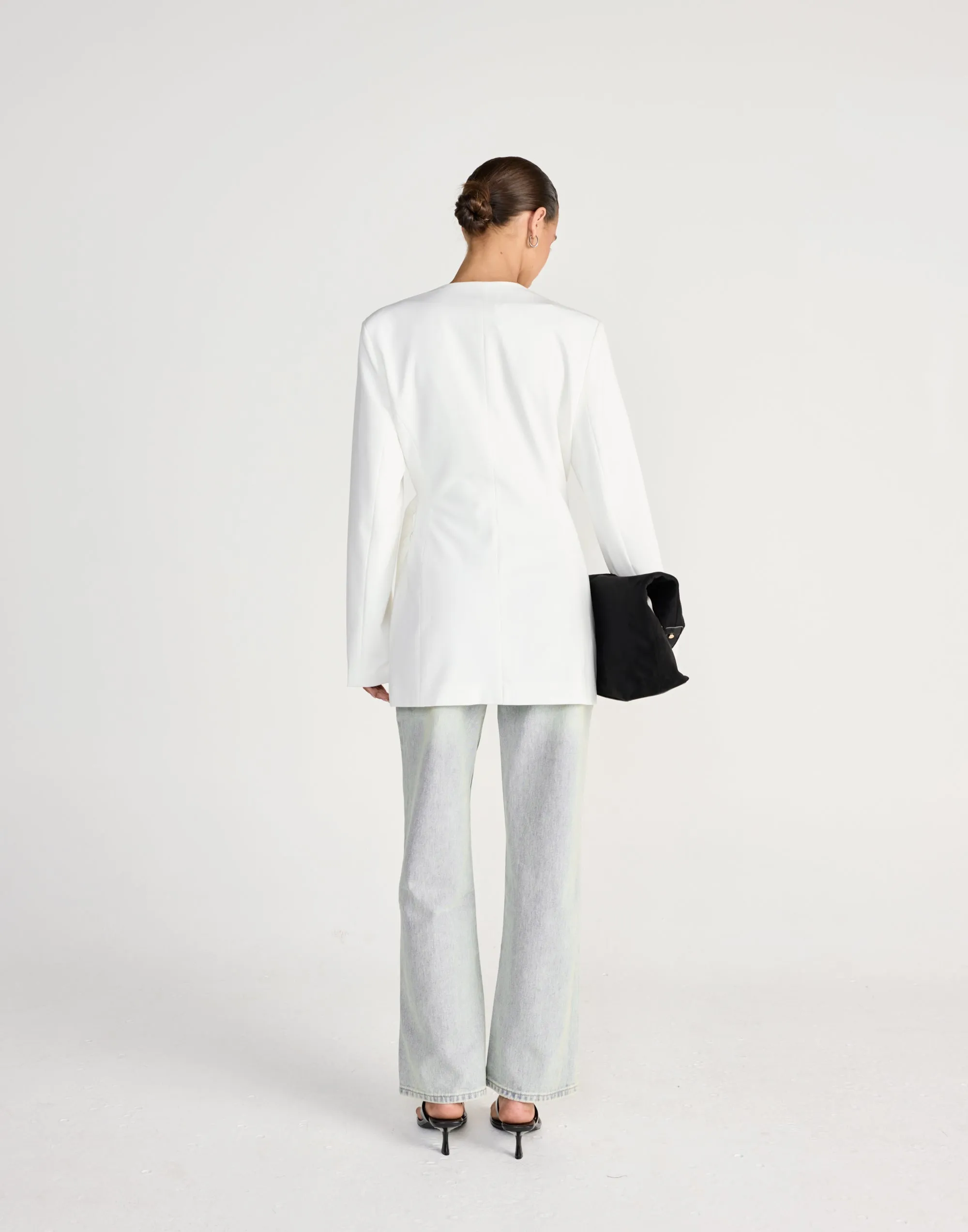 Vianne Blazer (White) sold by Charcoal Clothing product image thumbnail 2