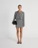 Waverly Cropped Blazer (Grey) sold by Charcoal Clothing