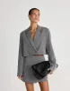 Waverly Cropped Blazer (Grey) sold by Charcoal Clothing