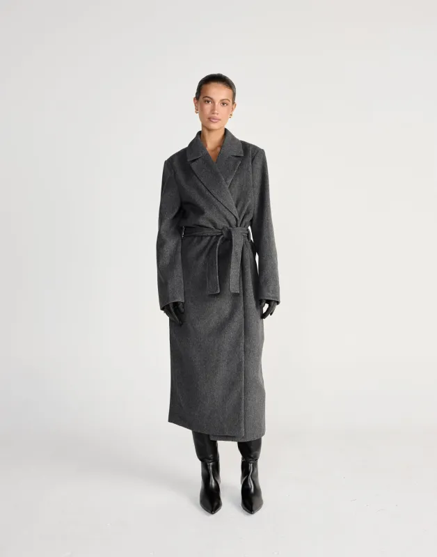 Sorrel Trench Coat (Slate) sold by Charcoal Clothing