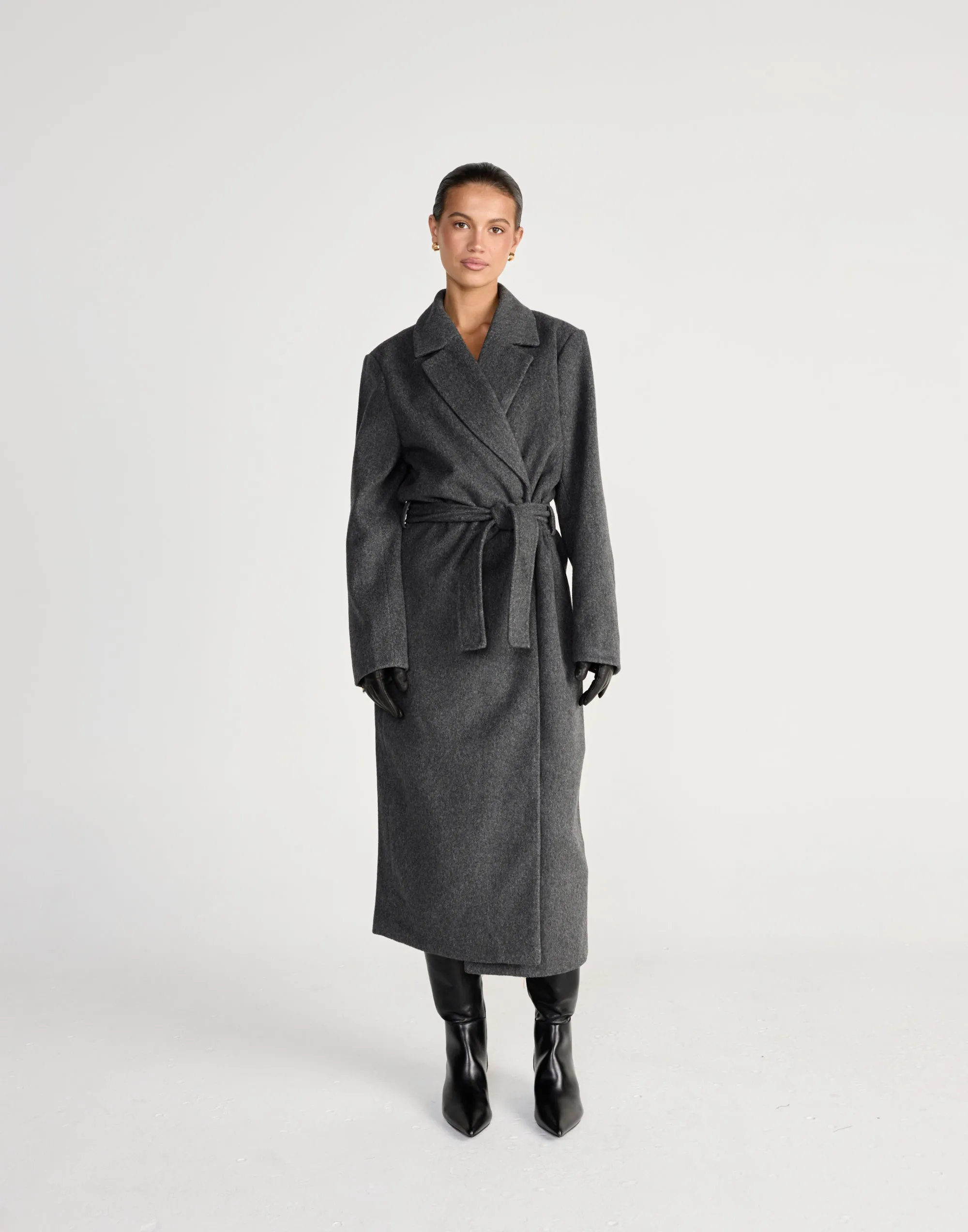 Sorrel Trench Coat (Slate) sold by Charcoal Clothing