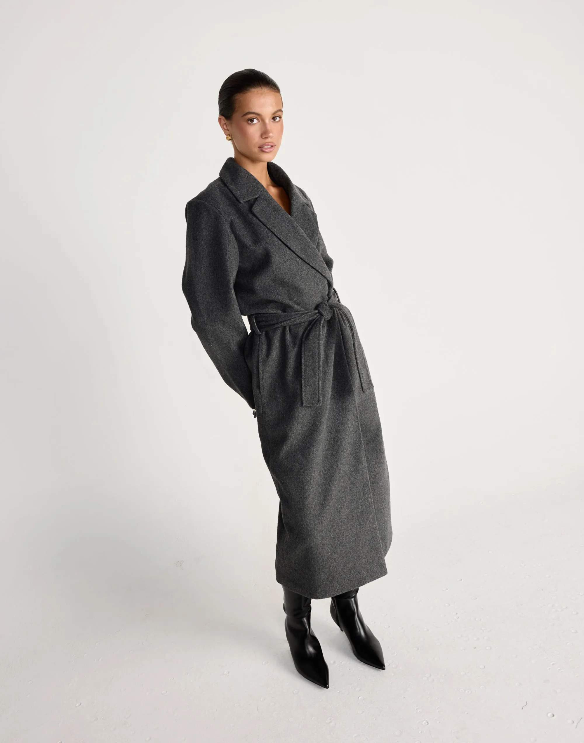 Sorrel Trench Coat (Slate) sold by Charcoal Clothing product image thumbnail 4