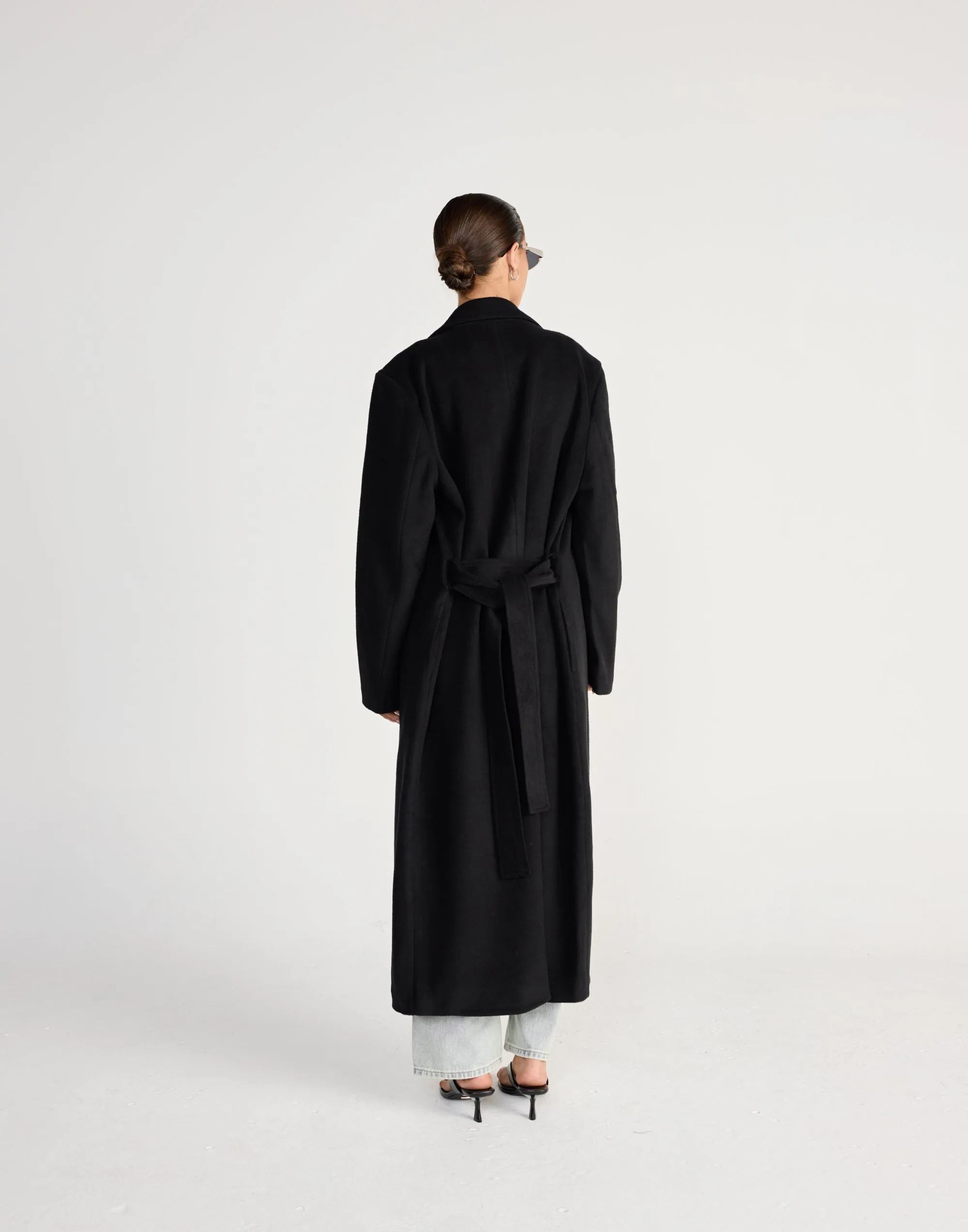 Sorrel Trench Coat (Black) sold by Charcoal Clothing product image thumbnail 2