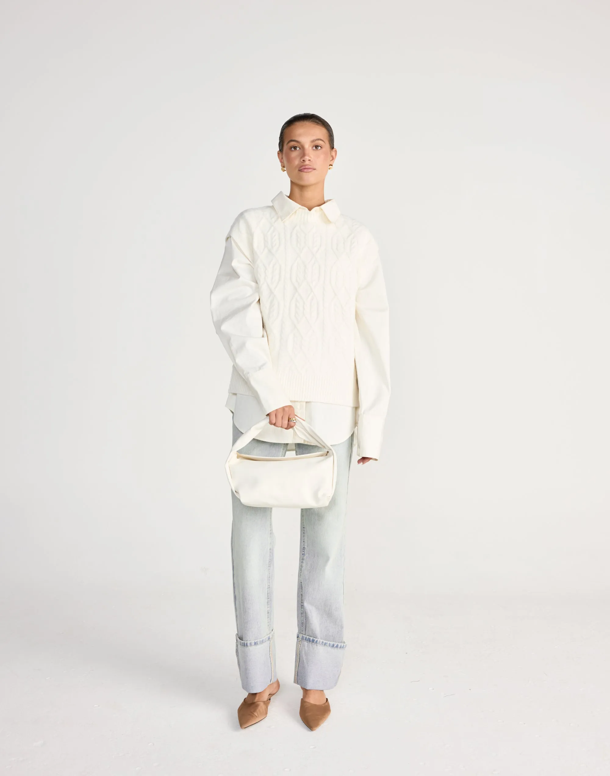 Oriana Vest (Off White) sold by Charcoal Clothing product image thumbnail 2