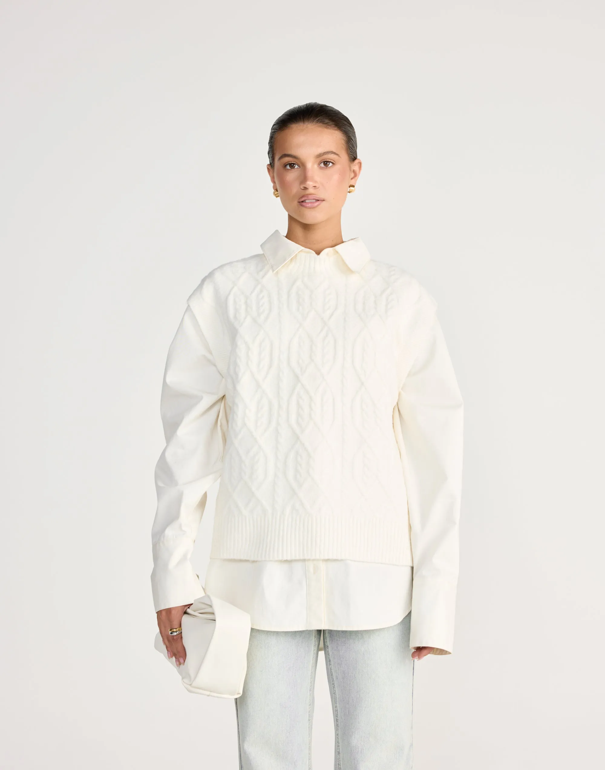 Oriana Vest (Off White) sold by Charcoal Clothing product image thumbnail 5